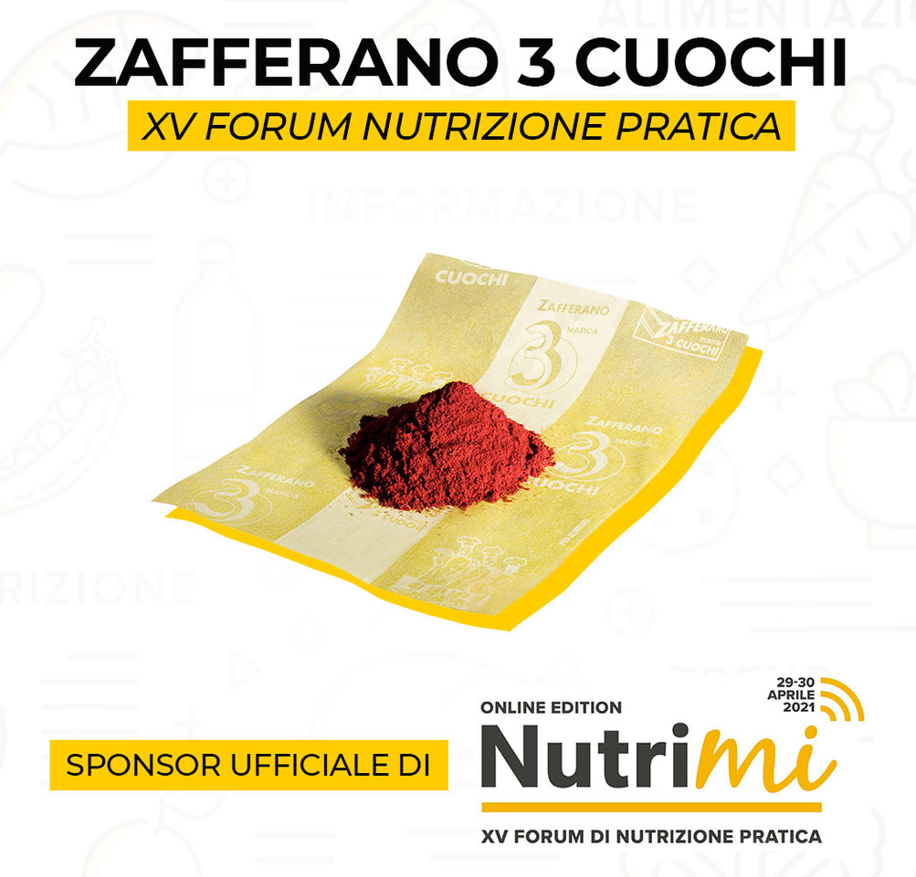 Zafferano 3 Cuochi sponsor ufficiale di NutriMi