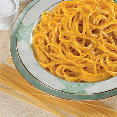 Spaghetti al Curry e Zafferano
