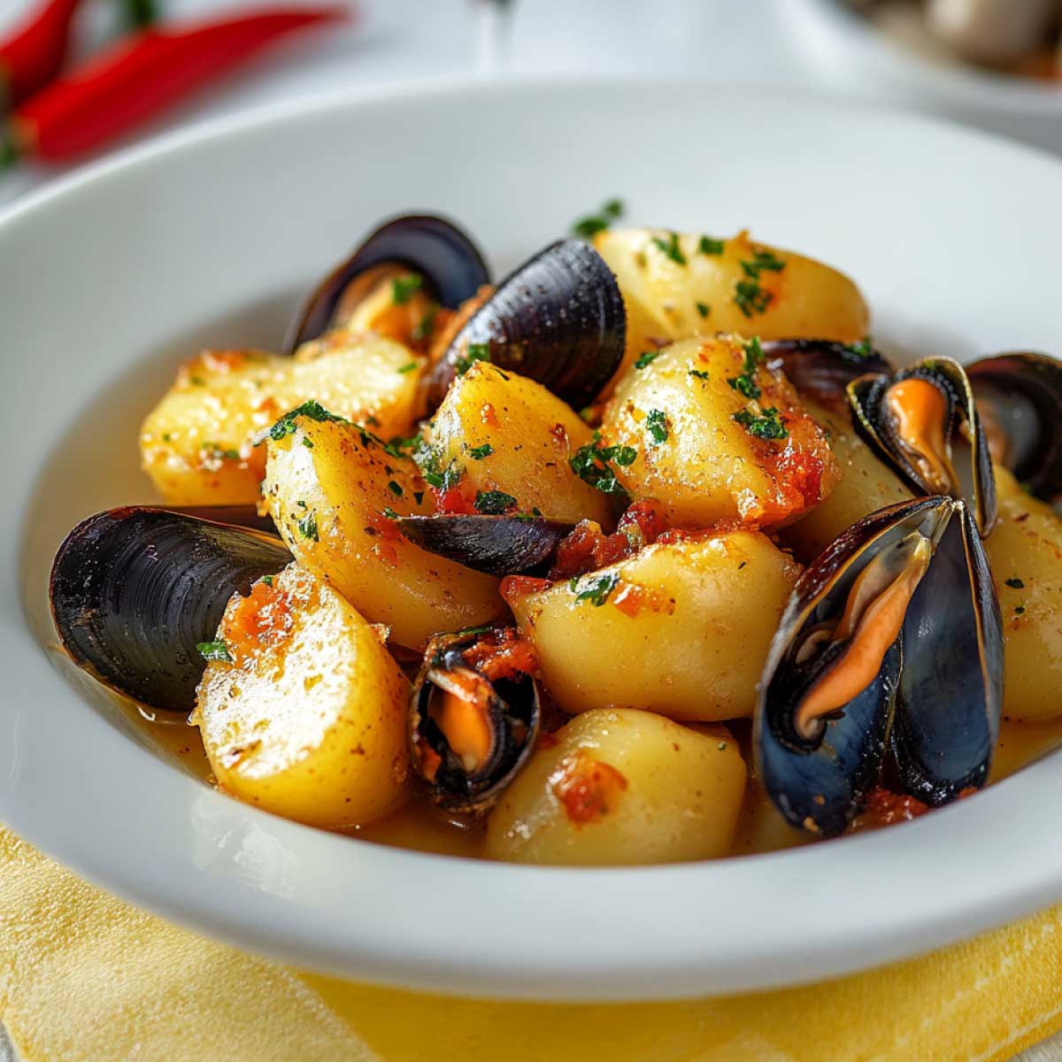 insalata di cozze e patate