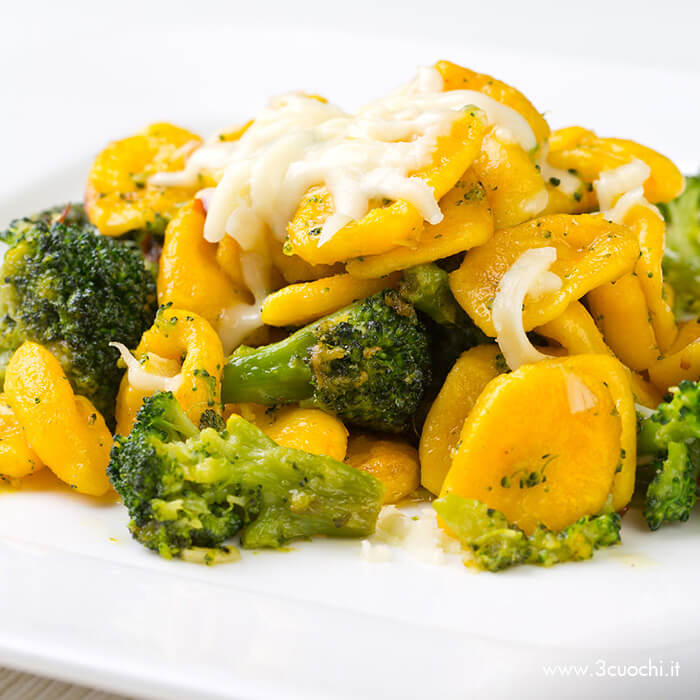 Orecchiette piccanti allo zafferano