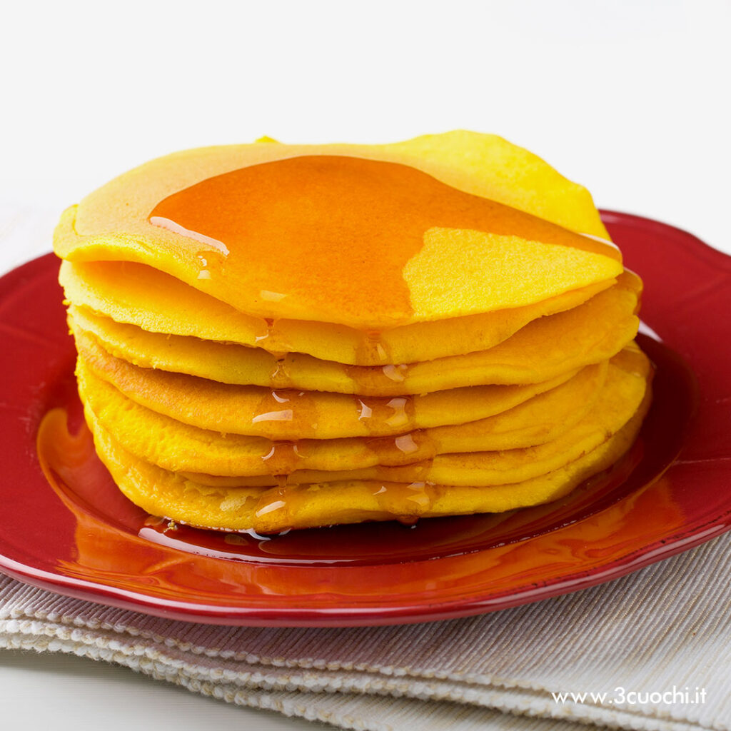 Pancakes allo Zafferano
