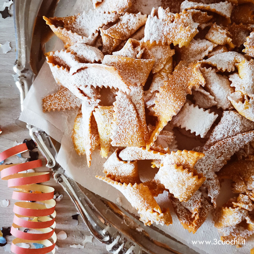 Chiacchiere allo Zafferano 3 Cuochi