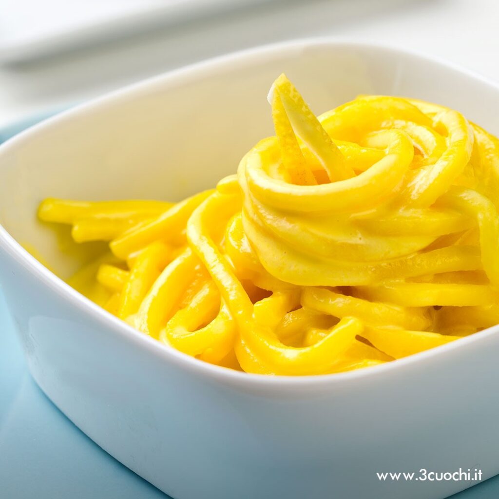 Tagliolini al limone e Zafferano