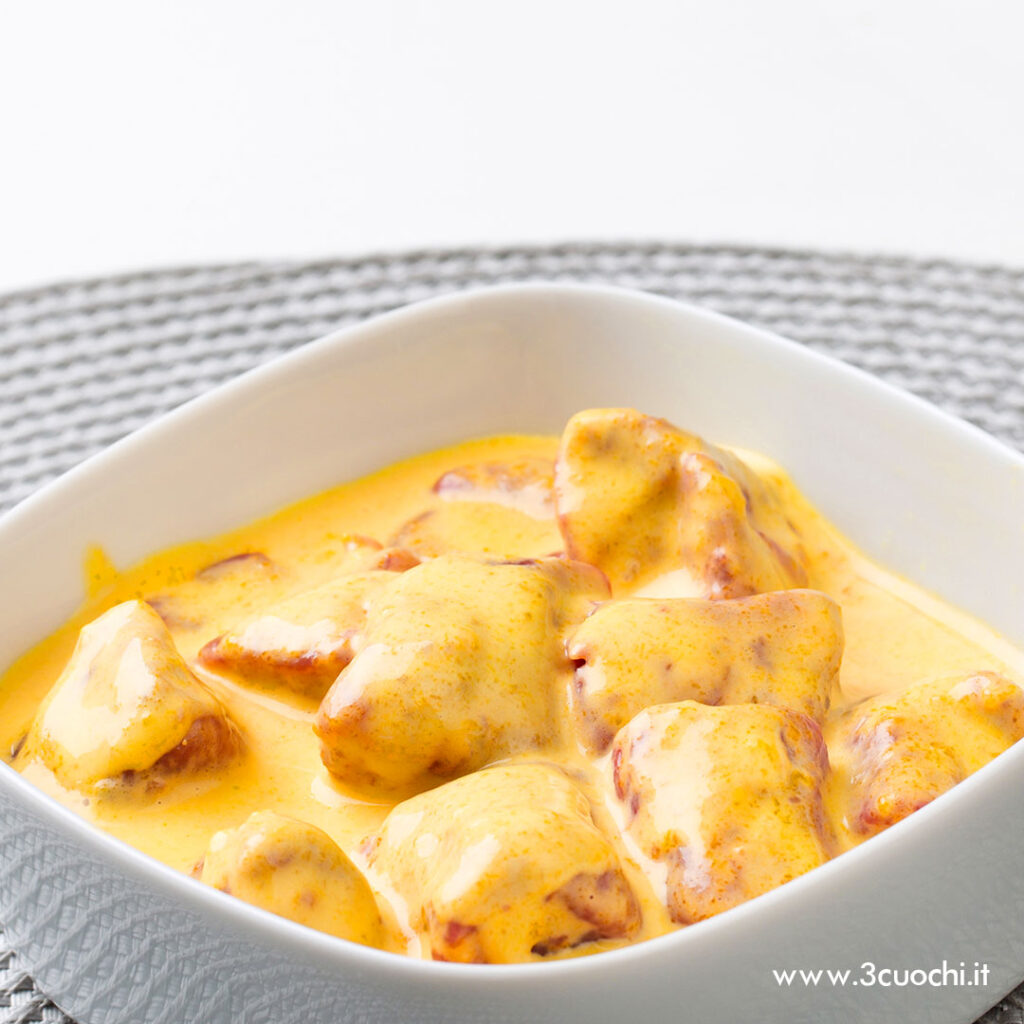 Gnocchetti di barbabietole allo Zafferano