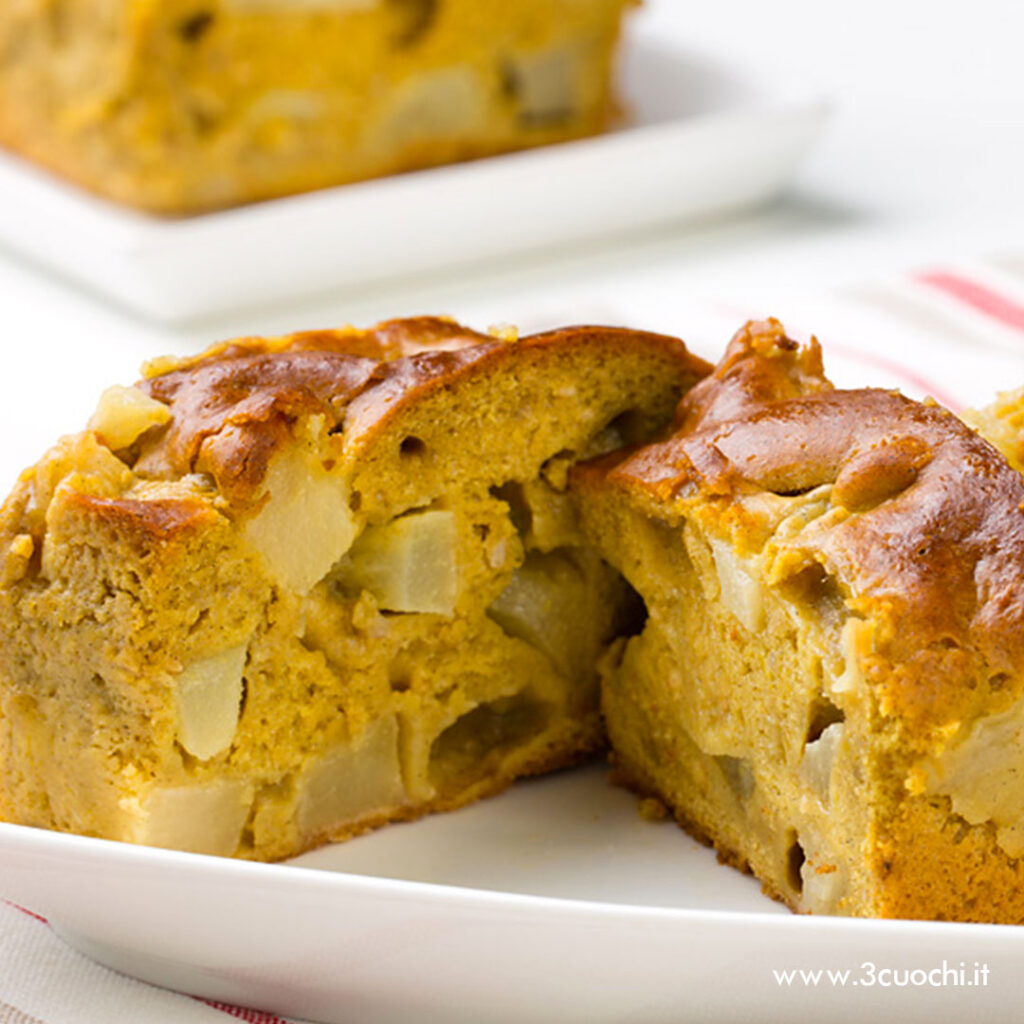 Plumcake alle pere e Zafferano