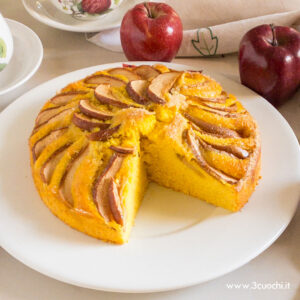 Torta di mele allo Zafferano 3 Cuochi