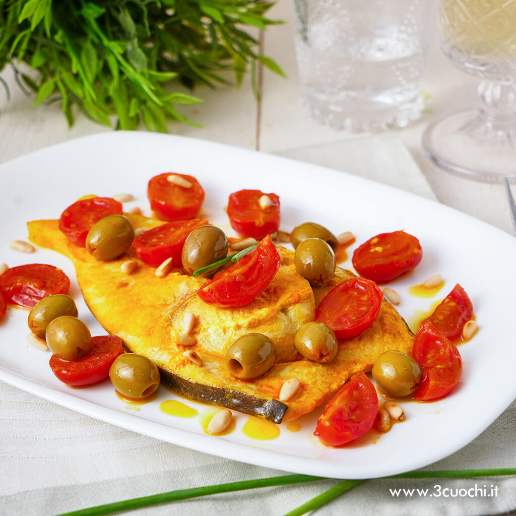 Pesce spada allo zafferano