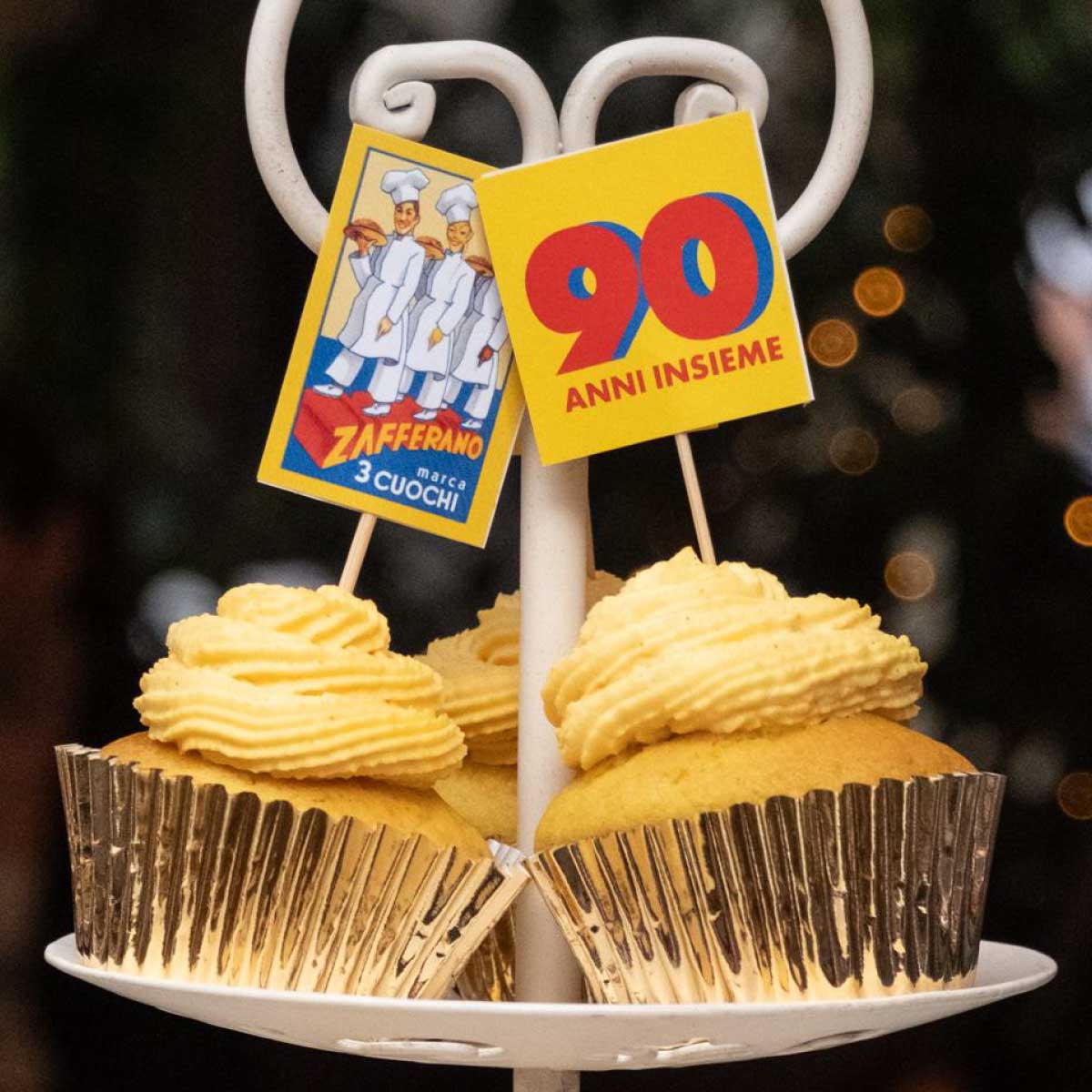 Cupcake allo Zafferano 3 Cuochi