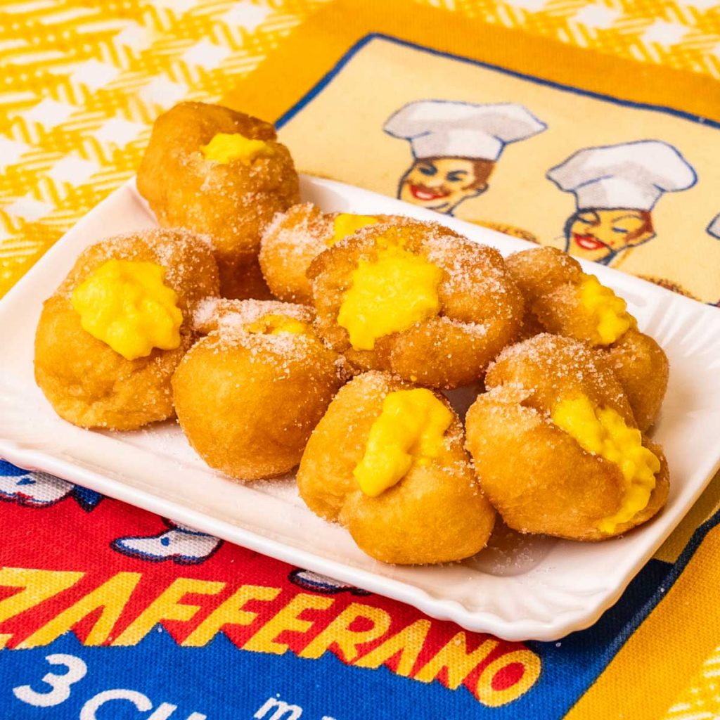 Crema allo zafferano per tortelli ripieni