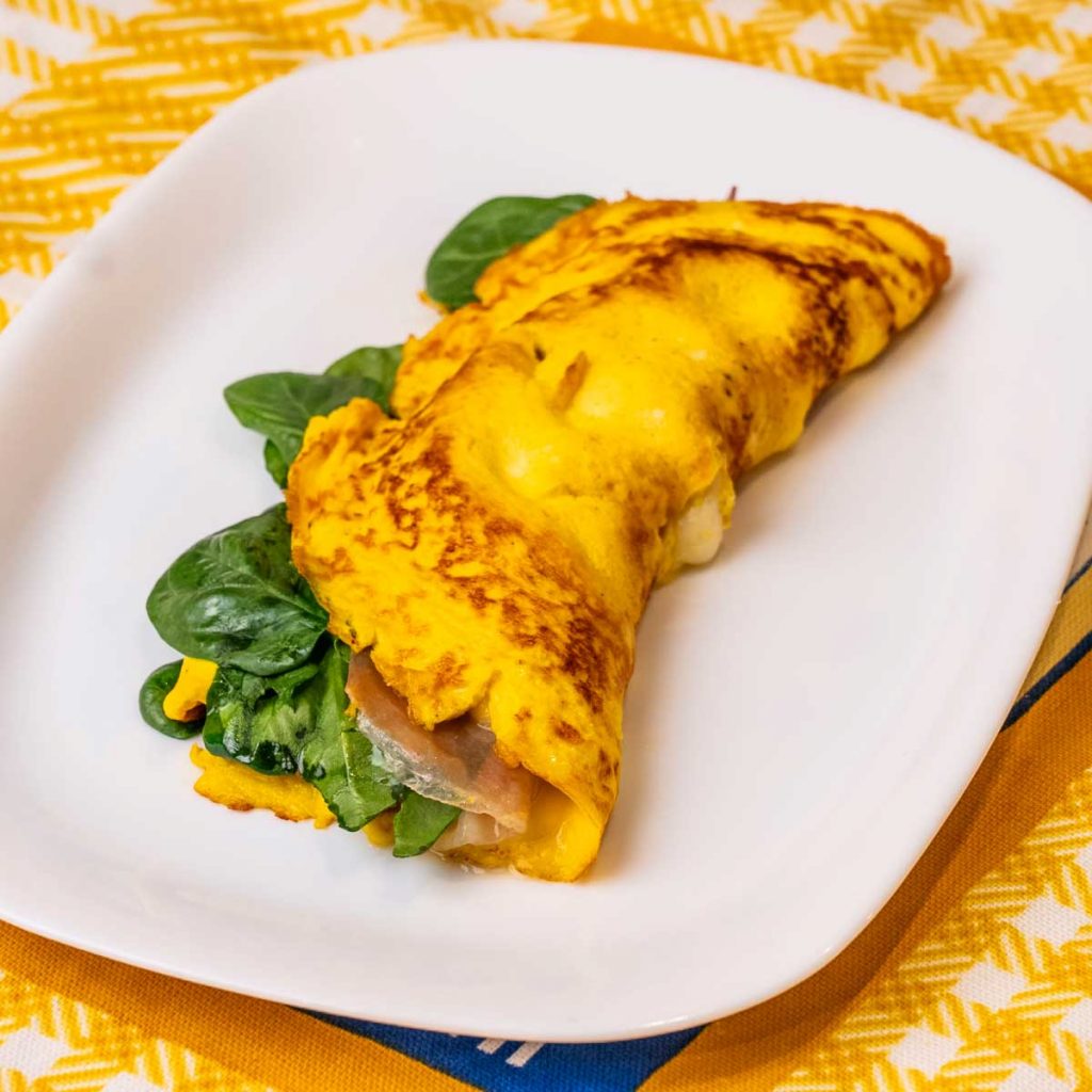 Omelette allo zafferano